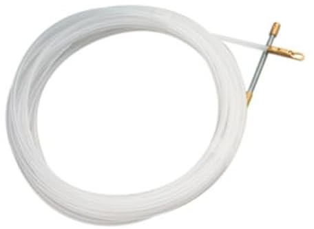 Nylon-Sonde mit 3 mm Durchmesser und 5 m Länge, ideal für Elektro- oder Sanitärinstallationen.