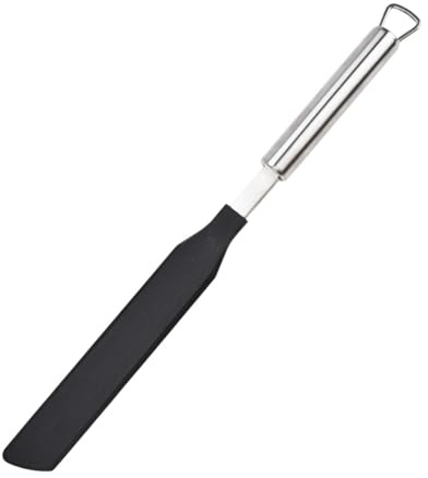 DimyFew Crepe Turner Pancake Batter Spreader Pastry Stainless Steel Hanging Hole Kitchen Gadgets Cookware for Dining Room Restaurant