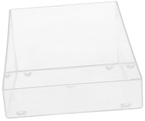 MUELODSIC Hamster Sandbad Box Transparent Acryl Sandkasten für Kleine Haustiere Kompakt Leicht Zu Reinigen für Chinchillas Rennmäuse und Hamster Badezimmer Zubehör