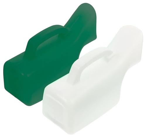 VILLCASE Women Urine Bottle 2Pcs Leak-Proof Reusable Portable Pee Bottle for Travel and Trekking Large Capacity 1000Ml Female Urinal