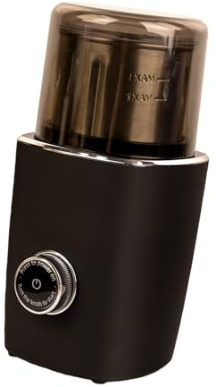 NVOQILIN Moulin à café électrique rechargeable en acier inoxydable silencieux, design portable pour écrou