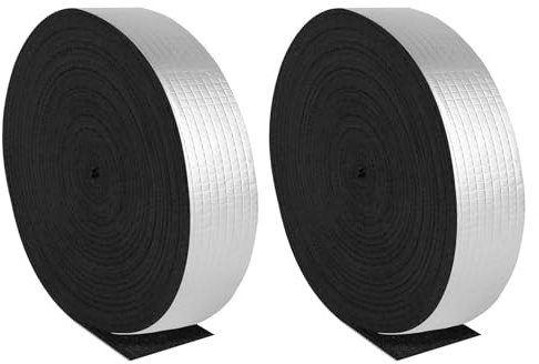 2 rollos de cinta aislante térmica con adhesivo para tuberías, invierno, invierno, cinta aislante