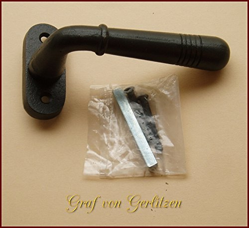Graf von Gerlitzen Antik Eisen Fenster Griff Griffe Fenstergriff Fensterolive F53E