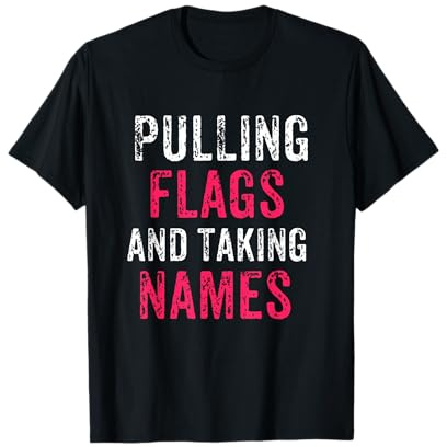Flag Football Shirt for Women and Girls T-Shirt