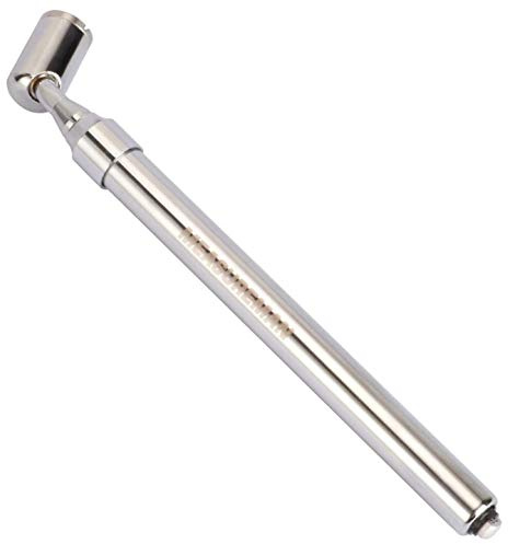 MEASUREMAN Heavy Duty Large Bore Dual Head Truck Tire Gauge, 360° Swivel Chuck, Solid Brass Body, Aluminum Slide,Range 10-150psi