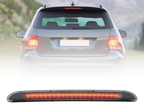 NSLUMO Rotes LED-Licht für dritte Bremsleuchte für Golf MK5 MK6 Schrägheck Variant Plus B6 B7,3. bremsleuchte golf LED hinten mittig hohe Halterung Stop CHMS Lampe
