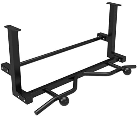 Wall Mounted Pull Up Bar, Steel Uneven Bars Horizontal Bar Fitness Bar For Beam Ceiling, With Handle And Grip Ball (Size : Style 1)