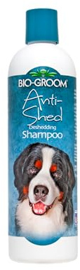 Bio-groom Anit-Shed Deshedding Dog Shampoo Double Coat & Long Hair 12-Ounce