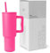 Simple Modern Vaso Térmico con Pajita y Asa| Taza Termica Café para Llevar | Botella de Agua Acero Inoxidable Aislado para café helado | Trek | 1180ml | Raspberry Vibes