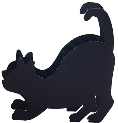 Iron Cat Ornament Incense Rack for Living Room Store Decor