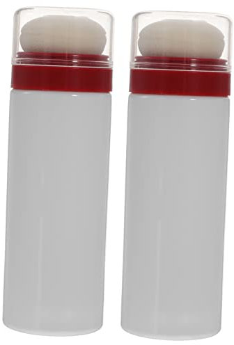 Beatifufu 2stücke Talkumpuderbehälter Mit Puderquaste Tragbare Babypuderdose Talkumpuderflasche Für Aufbewahrung Puderquastenflasche Für Und Zuhause