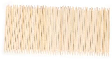 Ipetboom 200piezas Palos de Madera de Naranja para Manicura Herramientas de Limpieza de Cutículas Accesorios de Uñas para Mujeres