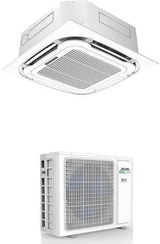 CLIMATIZZATORE CASSETTA 12000 BTU AUX 8 VIE GAS R-32 FULL DC INVERTER A++A+ LINEA 2025 WI-FI PREDISPOSTO
