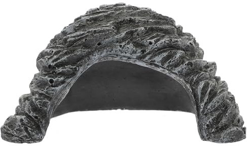 BESPORTBLE Reptilienversteck aus Harz Eidechsenhöhle Haustier Skorpionhöhle Dekorative Versteckhöhle für Terrarien Schildkrötenunterschlupf Lebensechtes Design