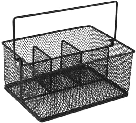 Bnnlqpsttg Panier à Outils de Jardin en pour Kit de Jardinage, Organisateur D'Outils à Main de Jardin, Rangement et Présentation - Panier de Rangement pour Couverts