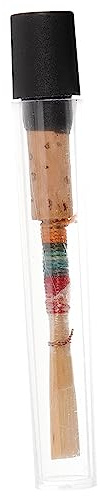 TOYANDONA Oboenrohrblatt für Oboe Handgefertigt aus Naturrohr und Kupfer Leicht zu Montieren Geeignet als Ersatz für Musikinstrumente Zufällige Farbe