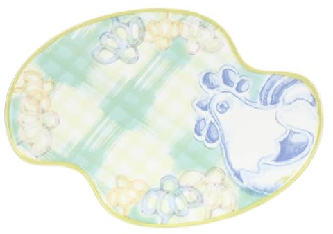 THUN Piatto colomba, porcellana, Collezione Giardino di Primavera, 36 x 27 cm