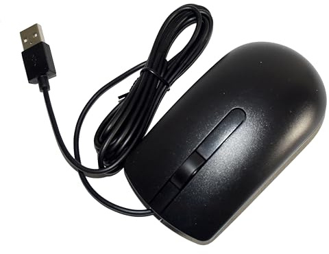 Dell Sapphire Souris filaire USB Noir EPEAT Chicony WW avec sac en polyéthylène