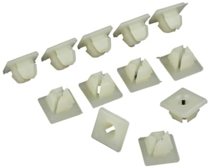 Dado for targa paraurti, clip di fissaggio, rivetti for auto, 50 pezzi, for Chevrolet, for GM, adatti for 4755299, 3907444, A11719, A8435, passacavo a vite n. 14