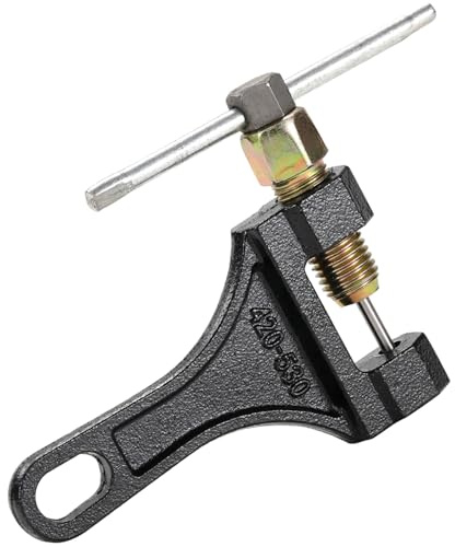 Greluma 1 Styck Kedjebrytarverktyg för 420-530 rullkedja, justerar 420mm, 428mm, 520mm, 525mm, 528mm, 530mm kedjor för motorcyklar, ATV, crossmotorcyklar, gokart, skotrar, depåmotorcyklar, enkeltrådig