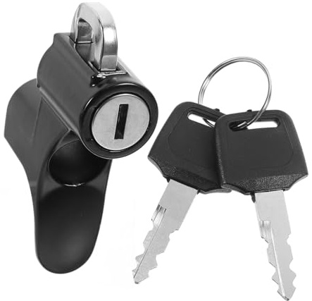 Hemobllo Cerradura Antirrobo para Casco De Scooter Seguro Y Compatible con Varios Material Resistente Fácil De Transportar Accesorio De Seguridad para Casco De Motocicleta