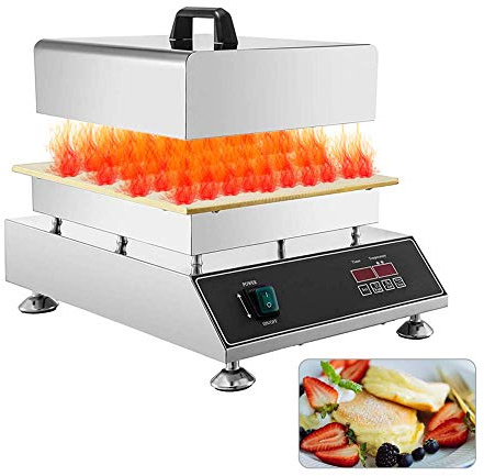 hzexun Waffeleisen Kommerzielle Toaster Waffeleisen Fluffy Souffle Gebäck Maschine Antihaftbeschichtung Waffeleisen Maschine 1500W
