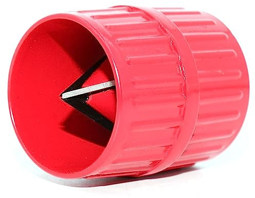 ATB-Foger 2 in 1 Entgrater Kunststoff Universal Kupferrohr Rohre Deburring Inner External Cutter für Copper Aluminium and Soft Steel Tubes Innen und Außen 5-38 mm