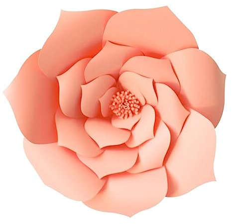 Garneck 2stücke Papier Blumen Künstliche Blüten Deko Für Hochzeitsfeiern Tischdeko Streudeko Romantische Atmosphäre Bastelprojekte Besondere Anlässe Rosa
