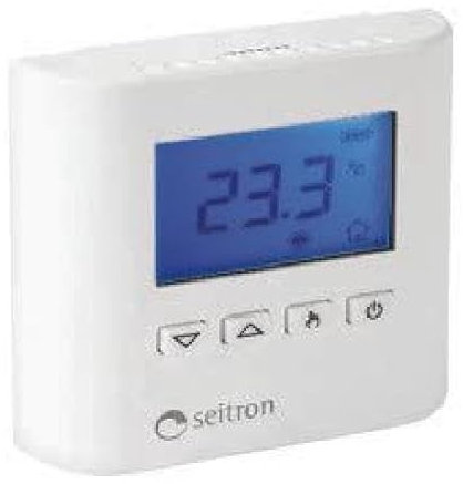 ODM TERMOSTATO AMBIENTE ON/OFF LCD 230V SEITRON TA D02M