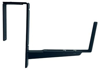 Sekcen 6 Stück Blumenkasten-Halterungen für Blumenkasten, verstellbare Deckschienenhalterungen