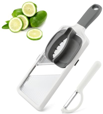 Multi Handheld Mandoline Slicer, 1-3mm Adjustable Vegetable Slicer