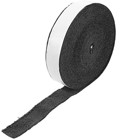 MUSISALY Tennisschläger Griffband Badmintongriffband Saugfähig Dehnbar rutschfest Schweißband Schwarz Universell Für Tennis Badminton Sport