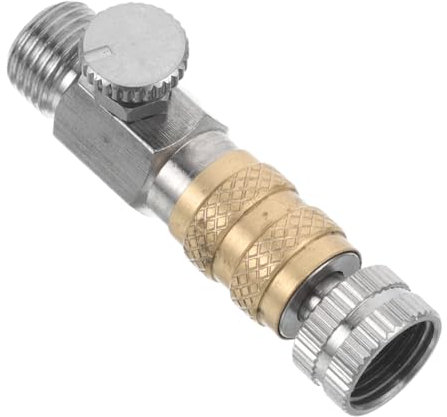 BATHVEVE Airbrush Quick Release Hose Connections Male Female Coupler Air Regulator Airbrush Compressor Adapter for Painting Supplies Quick Connect Disconnect
