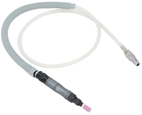 Aramox Mini Kit de Amoladora Neumática, Herramienta Neumática para Esmerilar y Pulir con Velocidad de 70000 RPM, Ideal para Automoción y Metalistería
