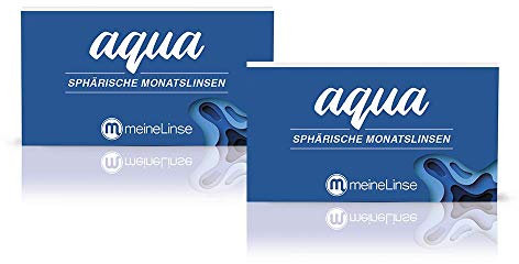 meineLinse Aqua sphärische Monatslinen 6 Stück (ehemals Oculsoft) (-2.00, 8.6, 14.2, 6)