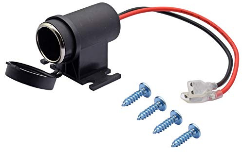 Car cigarette lighter socket,Universal 12V-24V Waterproof Marine Boat Car Motorbike Cigarette Lighter Power (Single port)