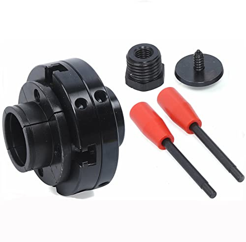 Lot de 4 mandrins à mâchoire, mandrin de serrage 4, 4 mandrins M33 + M18, nourriture auto-centrante pour banc de tournevis, couteau de tournage auto-centré