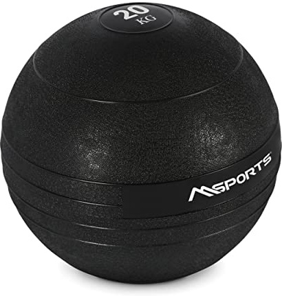 MSPORTS Slam Ball Premium Gewichtsball 3-20 kg Wall-Ball Medizinball