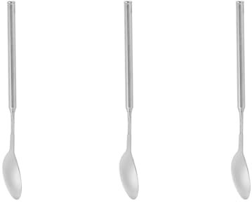 3 Stück Teleskoplöffel, Ausziehbarer Löffel, 62cm langer Edelstahl-Teleskoplöffel, Ausziehbar für Grillgeschirr 8.66~24.4inch