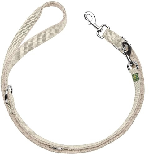 HUNTER Verstellbare Führleine Divo Up Farbe Taupe, Größe 20/200