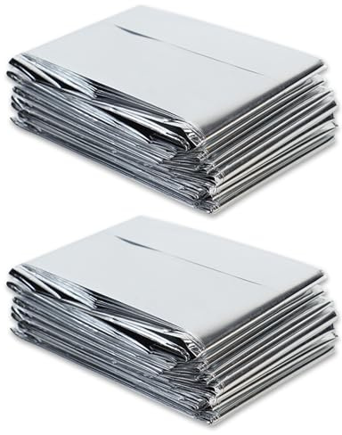 Pellicole Riflettenti per Piante, 210 per 140 cm Argento, 2Pcs Film Mylar per Serra e Giardino, Coltivazione Interna, Rivestimento Riflettente per Crescita