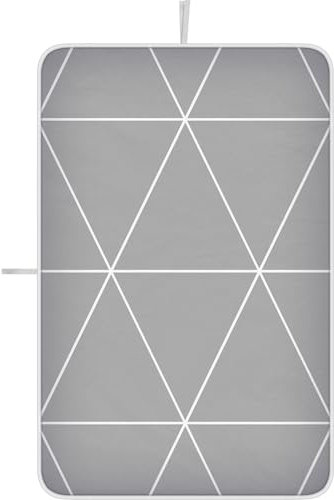 smart&gentle Super Soft Bügeldecke für Tisch hitzebeständig - 100x65cm - rutschfeste Bügelunterlage mit Feuchtigkeitsschutz für Dampfbügeleisen, Bügelmatte Made in Germany