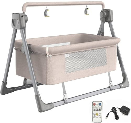 OZLMBERN Baby Crib Multifunctional Electric Cradle Rocking Chair Intelligent Baby Soothing Device Sleeping Basket for Newborns