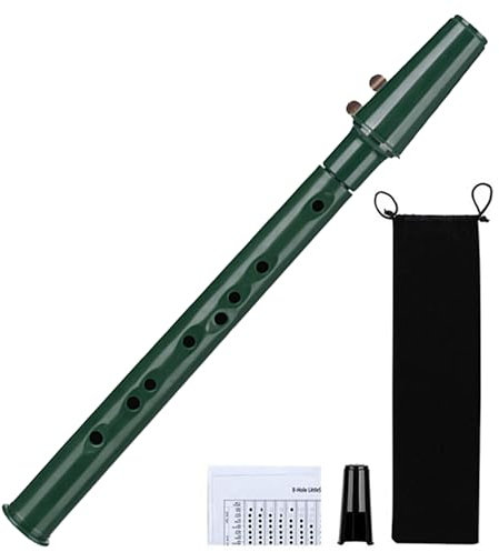 RynoPulse Mini Sassofono Portatile, Sassofono Tascabile Nero per Principianti, Strumento A Fiato da Viaggio, Accessori Musicali