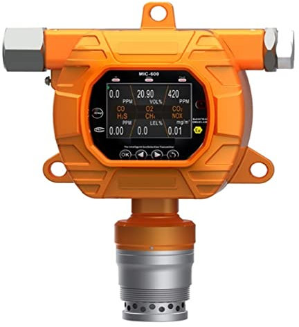 KONGMM Air Quality Detector, Combustible Gas Detector, Thermal Conductivity 0-1000ppm, Gas Leak Detector;To Locate Gas Leaks Of Combustible Gases; W LED Alarm for Home Office School