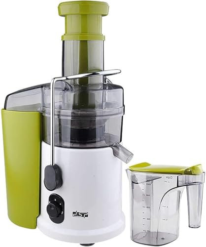 SHRGOMPIT Extracteur de jus, puissance 600 W, extracteur de jus centrifuge facile à nettoyer, centrifugeuse à 2 vitesses