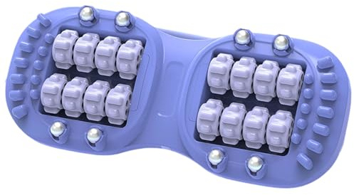 Fußmassageroller, Tragbar Fußmassagegerät, Massage Roller für Fußmassage, Foot Massager, Fussmassageroller, Fussmassagegerät, Massagegerät für Füße, Fersensporn, für Zuhause und Büro (Lila)