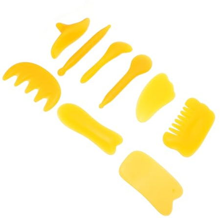 WEKADRIN Gesichts massagegerät mit Sicherem Abgerundetem Scrapping tool für Sanfte Gesichtsmassage und Entspannung Ergonomisch Vielseitig für Professionelle Beauty anwendungen