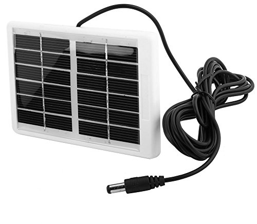Portable Solar Panel Charger Generator 6V 1.2W Multi Function Portable Solar Panel Charger Replacement for Emergency Lamp Fan Mobile Phone