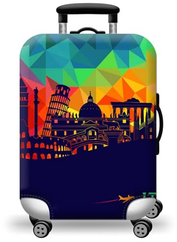 WUJIAONIAO Travel Luggage Cover Suitcase Cover Protector Skins 18-32 Inch